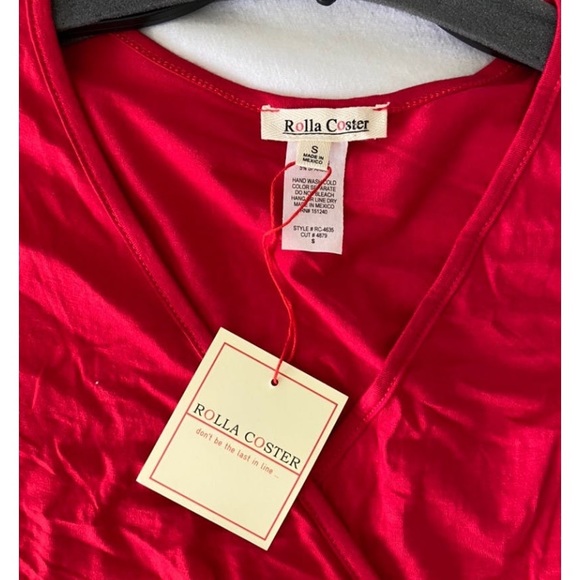 Red mini dress - Picture 3 of 3